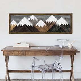Nástenný obraz Mountains, 120 × 35 cm