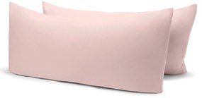 Džersejové obliečky na vankúš, 2 ks, ružové