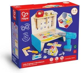 Drevený pracovný stôl - Malý inžinier