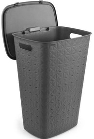 Curver Kôš na špinavú bielizeň Softex 56 l, tmavosivá