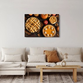 Obraz - Tekvicový koláč (90x60 cm)