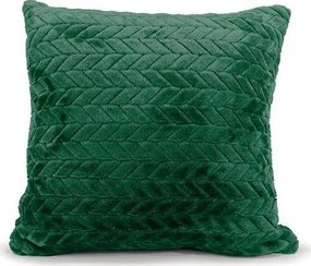 Obliečka na vankúš FUERO 40x40 cm - tmavo zelená