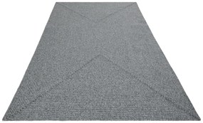NORTHRUGS - Hanse Home koberce Kusový koberec Braided 105551 Light Grey – na von aj na doma - 160x230 cm