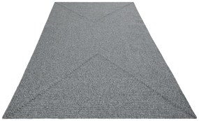 Hanse Home, Kusový koberec Braided 105551 Light Grey – na von aj na doma, 80x200, šedá, chodba / predsieň
