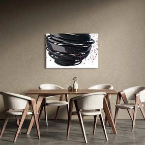 Obraz - Abstrakcia zemegule (90x60 cm)