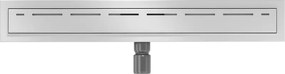 Mexen Flat nerezový sprchový žľab 70 cm vzor M03, 1022070-15