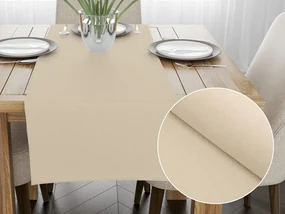 Biante Dekoračný behúň na stôl BKS-407 Krémovo béžový 20x120 cm