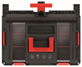 Kufor s kolieskami A, 40 cm, organizér, čierna