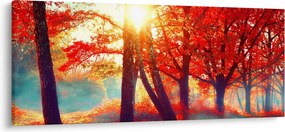 Obraz - Jesenná krajina (120x50 cm)