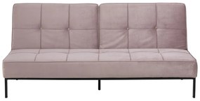 Dizajnová rozkladacia sedačka Amadeo, 198 cm, ružová