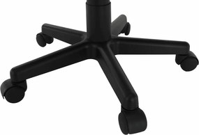 Detská stolička na kolieskach Gofy - ružová / vzor / čierna