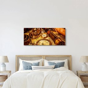 Obraz - Historické pomôcky námorníkov (120x50 cm)