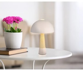 Globo 51570121 - Stolná lampa PAULIN 1xE27ILLU/40W/230V béžová