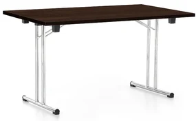 Skladací stôl 140 x 80 cm, wenge