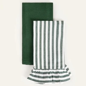 Sada kuchynských utierok PARKS zelená 761416