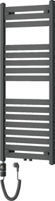 Mexen Uran, elektrické vykurovacie teleso 1200 x 500 mm, 600 W, antracitová, W105-1200-500-2600-66