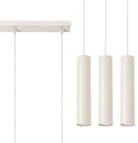 Sollux SL.1481 - Luster na lanku LAGOS 3xGU10/10W/230V krémová
