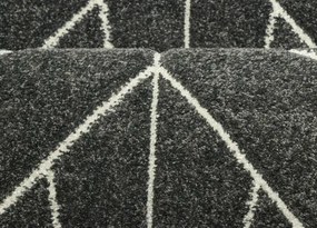 Koberce Breno Kusový koberec PORTLAND 58/RT4E, sivá, viacfarebná,160 x 235 cm