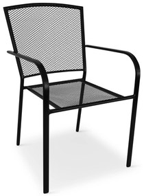 Záhradná kovová stolička Lana steel ZWMC-19