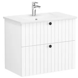 Vitra Root kúpeľňová skrinka s umývadlom 80x67x46 cm biela mat ROOTG80WINTS