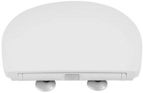 SAMONA SAMONA, JOAN WC sedátko, SLIM, Soft Close, Easy Take, biela, 44845102