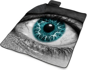 Sablio Plážová deka Modré oko: 200x140 cm