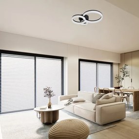 Rabalux 71385 - LED Stropné svietidlo AMILIA LED/24W/230V 3000/4000/6500K čierna