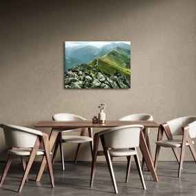 Obraz - Horská krajina (70x50 cm)
