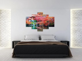 Obraz - Orientálna krajina (150x105 cm)