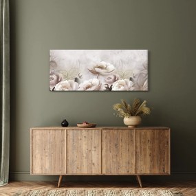 Obraz - Ružové kríky (120x50 cm)