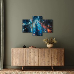 Obraz - Veľkomesto, olejomaľba (90x60 cm)