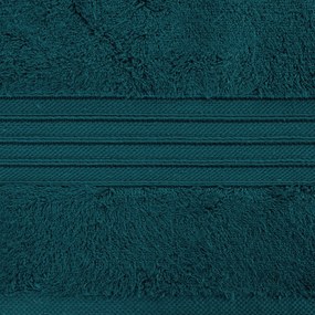 BAVLNENÝ UTERÁK AURA 50X90 CM TMAVOTYRKYSOVÁ