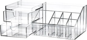 Kozmetický organizér BEA 24x9x12 cm číry