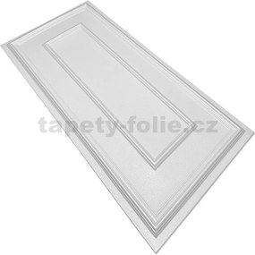 3D panel XPS 2803000096, cena za kus, rozmer 100 cm x 50 cm, obklad biely, IMPOL TRADE
