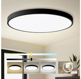 Brilagi- LED stropné svietidlo POOL LED/180W/230V 3000/4500/6000K pr. 120 cm čierna