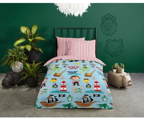 Bavlnené detské obliečky na jednolôžko 140x200 cm Caribbean – Good Morning