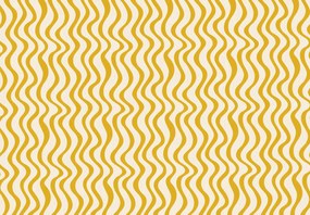 Fototapeta - Žlté vlny (147x102 cm)