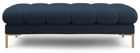 Tmavomodrá polstrovaná lavica Bali – Cosmopolitan Design
