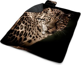 Sablio Plážová deka Leopard: 200x140 cm