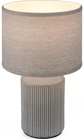 Brilo - Stolová lampa INO 1xE14/10W/230V šedá