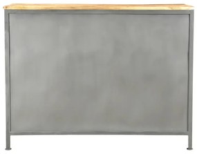 furniture-nabytek.cz - Masívna komoda Pinetown z mangového dreva, lakovaná, viacfarebná – 120×45×96 cm