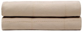 Svetlohnedý bavlnený prešívaný pléd 240x260 cm Isor – Kave Home