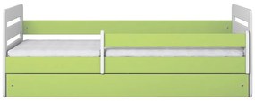 Detská posteľ Tomi+M zelená 80x140