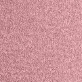 FROTÉ PRESTIERADLO 180X200 CM, VÝŠKA 20 CM PÚDROVO RUŽOVÉ
