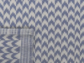 Vonkajší koberec 60 x 90 cm modrý MANGO Beliani