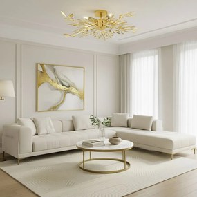 Toolight Toolight, stropné svietidlo 5xE14, EBT022-5C, zlatá, OSW-01221