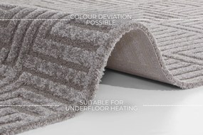 ELLE Decoration, AKCIA: 160x230 cm Kusový koberec New York 105092 Grey, šedá, obývacia izba