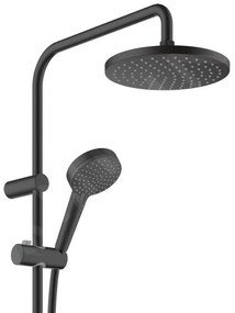 Hansgrohe Vernis Blend, sprchový set Showerpipe 200 Reno, matná čierna, HAN-26272670