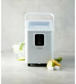 DOMO DO9292IB kompresorový výrobník ľadu, biela