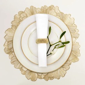 Podložka pod tanier LAURA strieborná